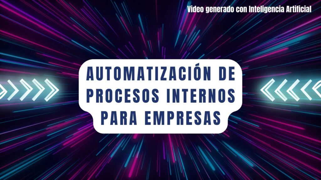 Automatización de procesos internos para empresas en Oviedo