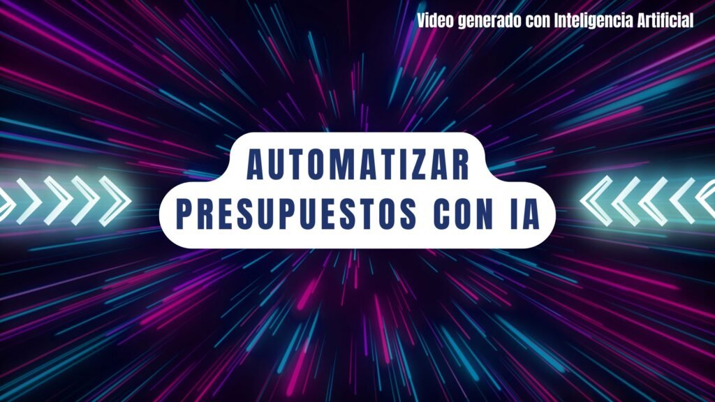 Automatizar presupuestos con IA en Oviedo